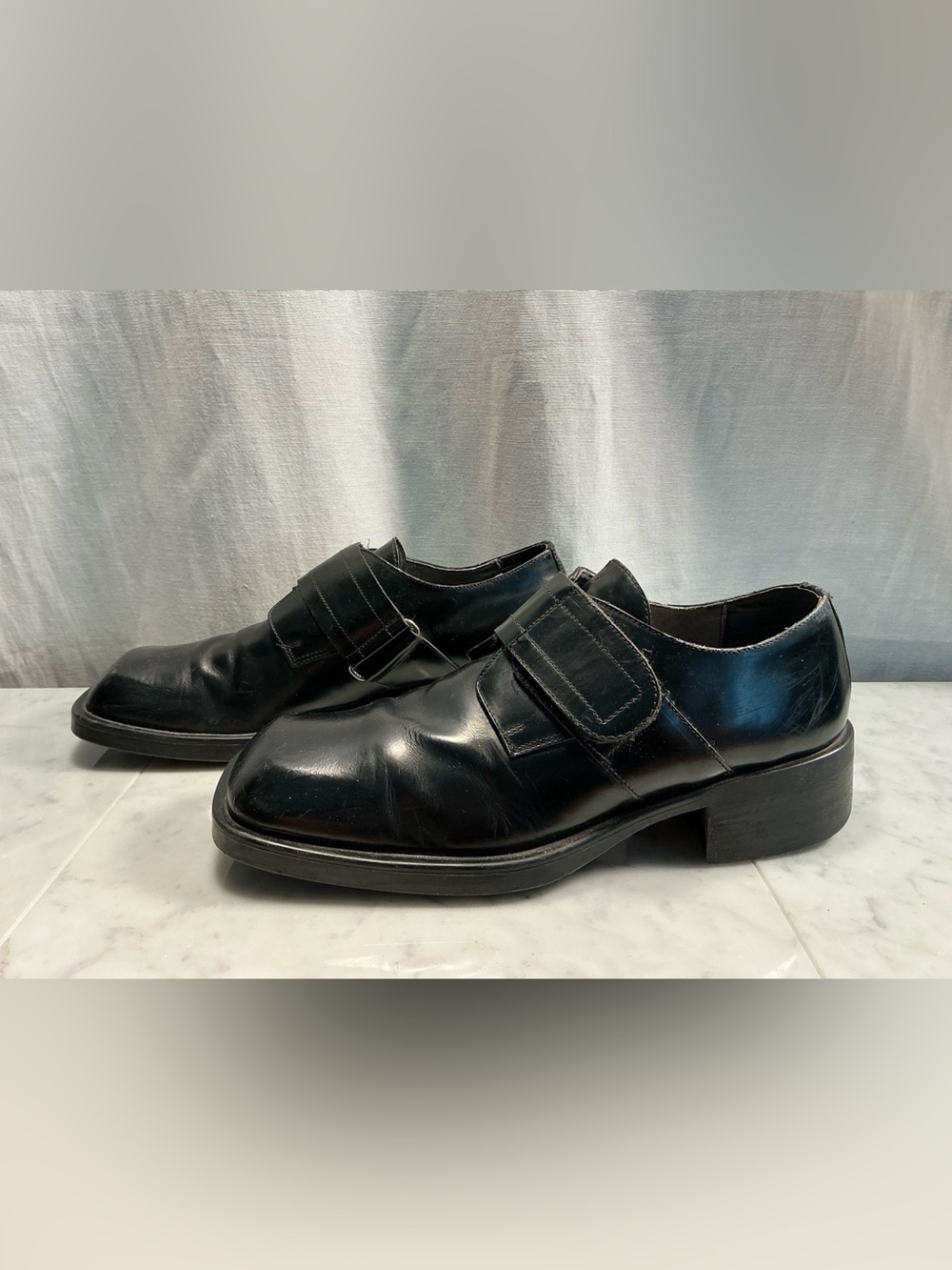 M.C. & POWER HEELED SINGLE STRAP OXFORDS SIZE 9M